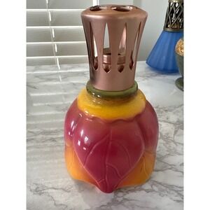 Lampe Berger Paris Porcelain Fragrance Lamp Floral Pink Orange Catalytic Burner